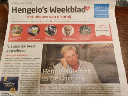 Henny in het Hengelo's Weekblad