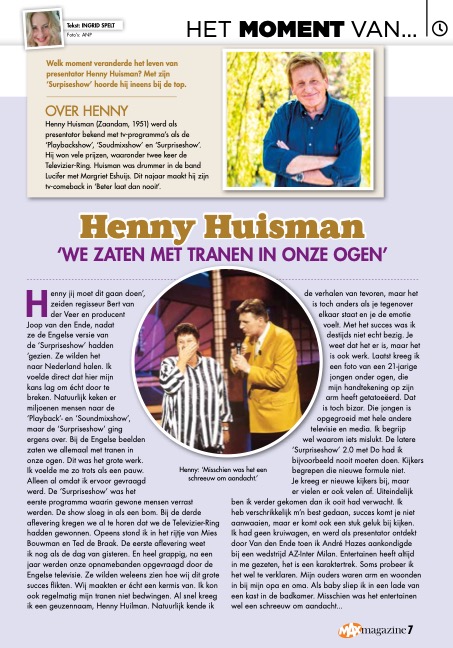 Henny in MAX Magazine
