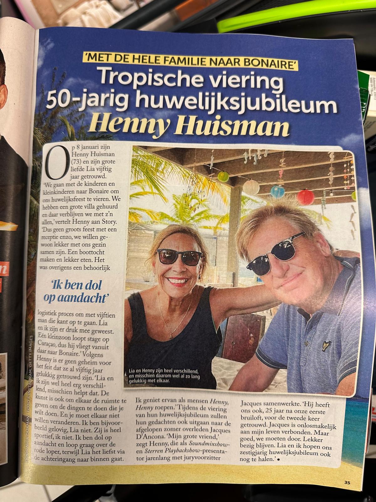 Story: Over het 50 jarig huwelijk van Lia & Henny